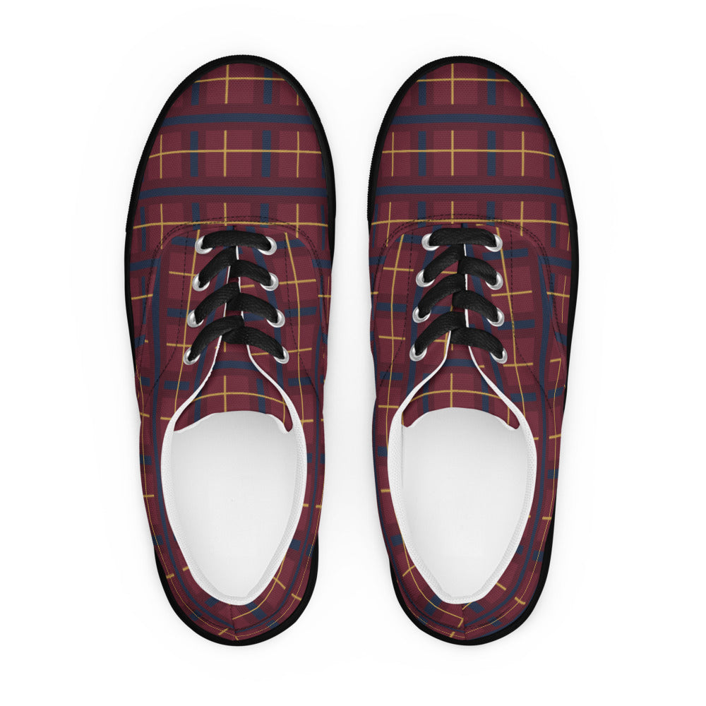 Zapatillas Tartán Real — vista superior