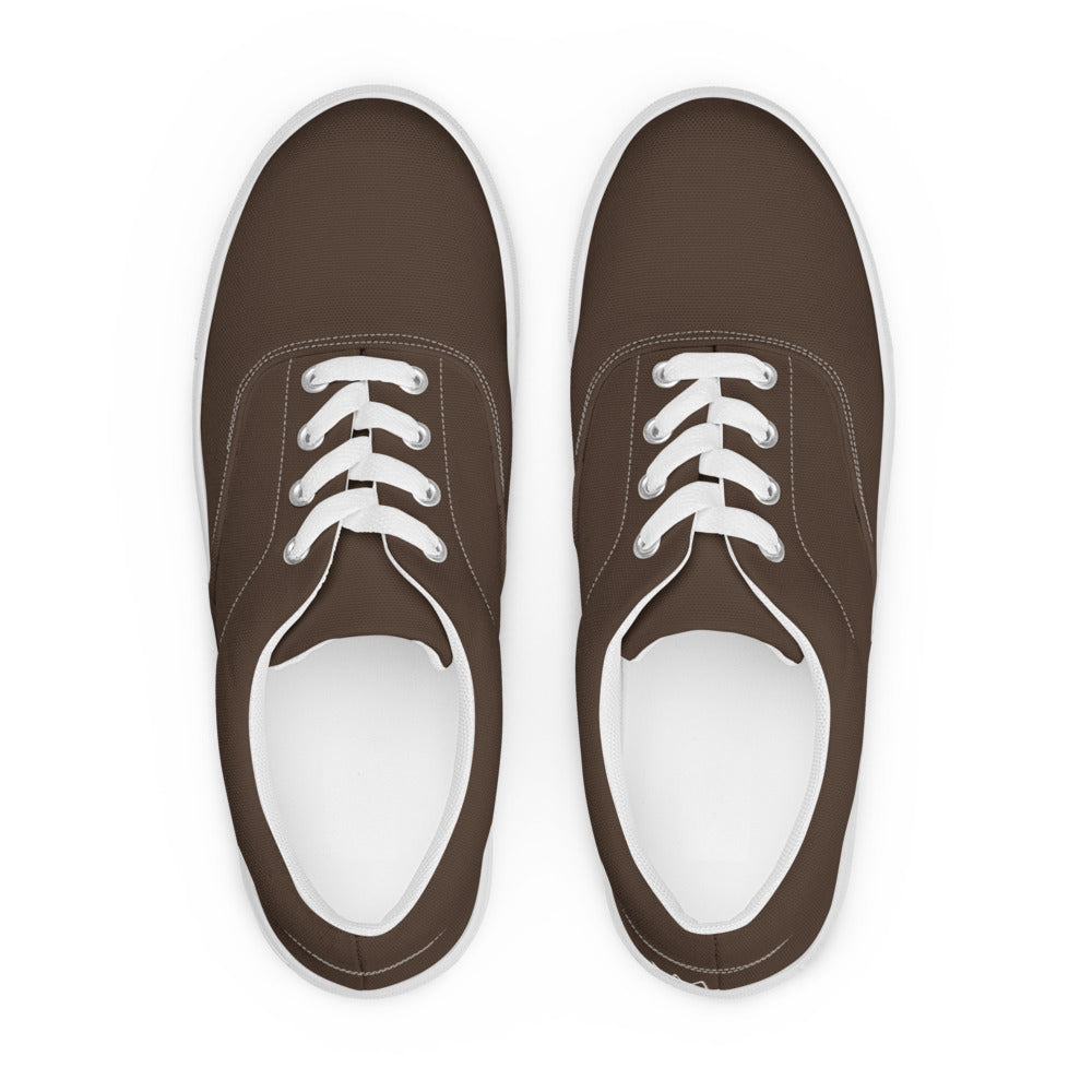 Zapatillas Lona Essential Hombre — Chocolate