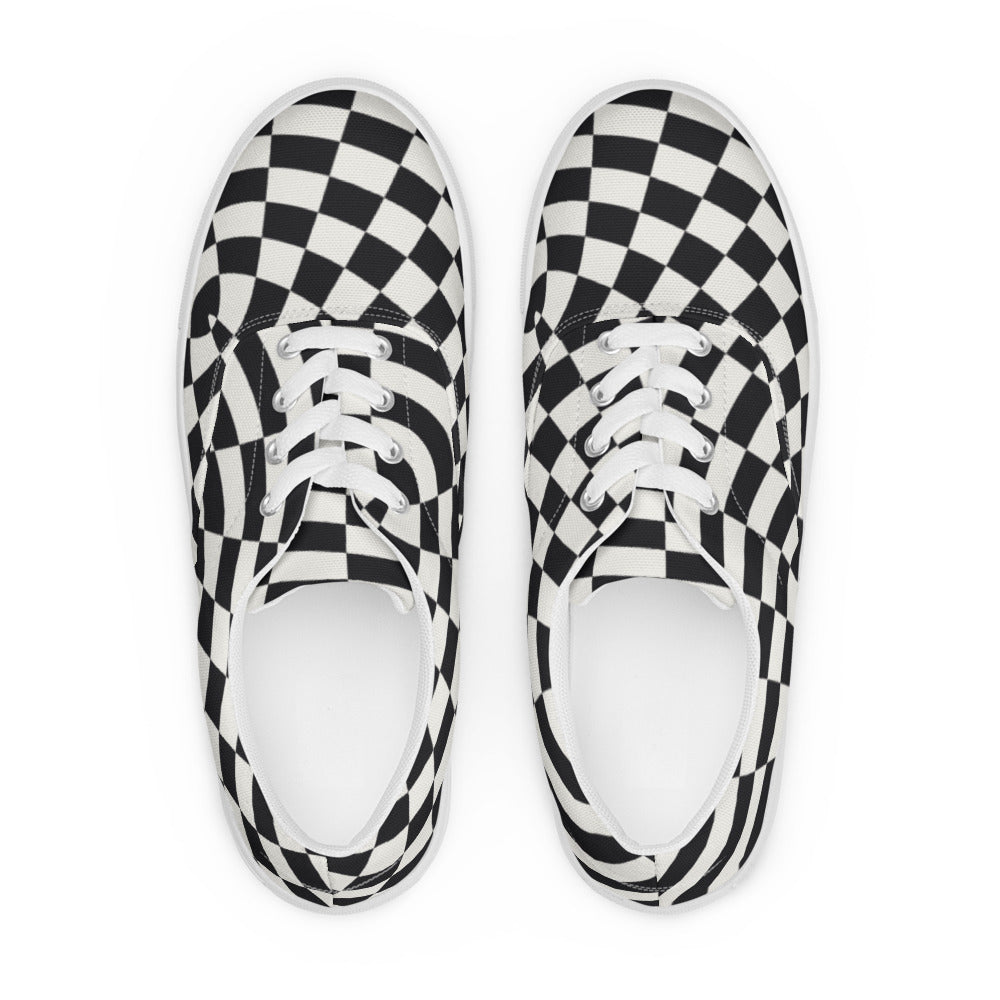 Zapatillas lona Moiré hombre — superior