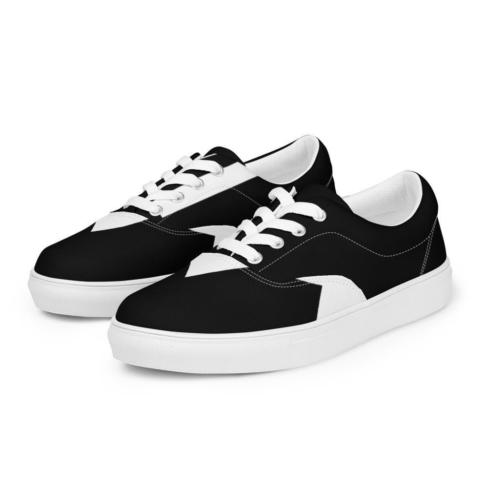 Street Royalty | Zapatillas de Lona Crown Hombre — Black Edition