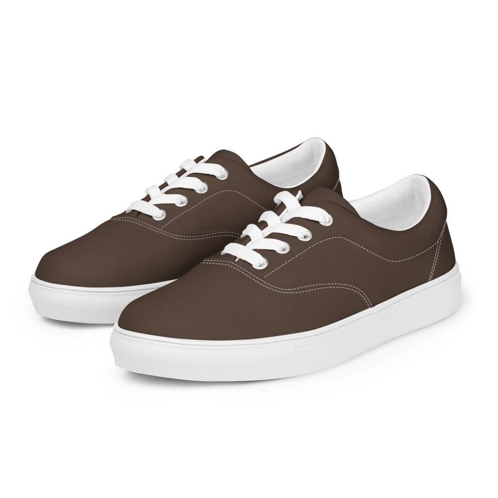 Zapatillas Lona Essential Hombre — Chocolate