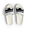 Street Royalty | Slides Crown Hombre — Blanco y Negro
