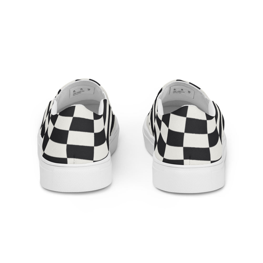 Zapatillas slip-on Moiré hombre — trasera
