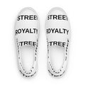 Street Royalty | Zapatillas Slip-On Hombre — Wordmark Blancas