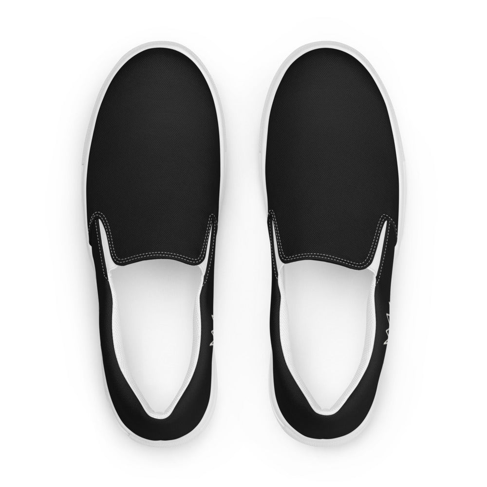 Zapatillas Slip-On Essential Hombre — Negro