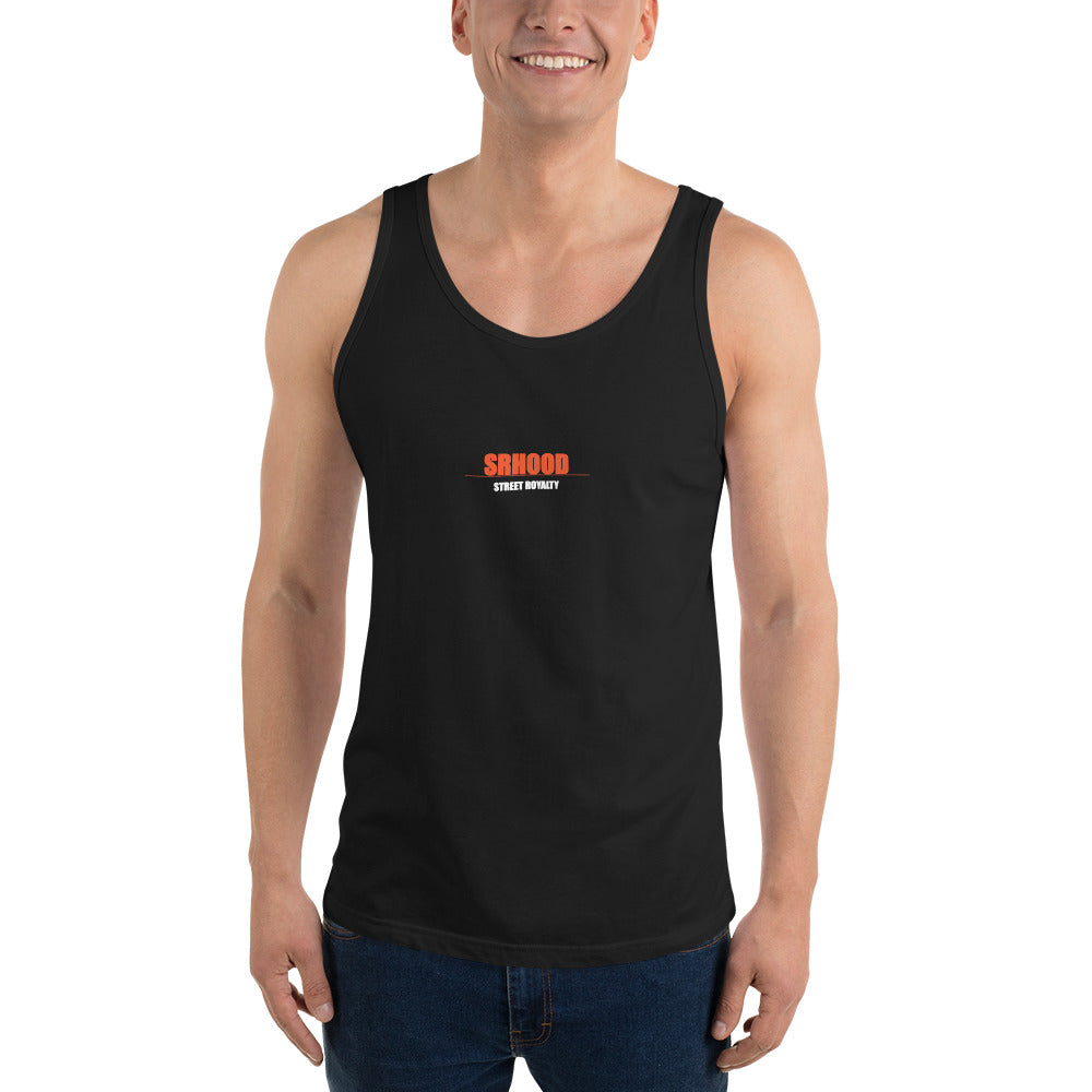 SRHOOD | Camiseta de Tirantes Unisex Negra — Street Royalty