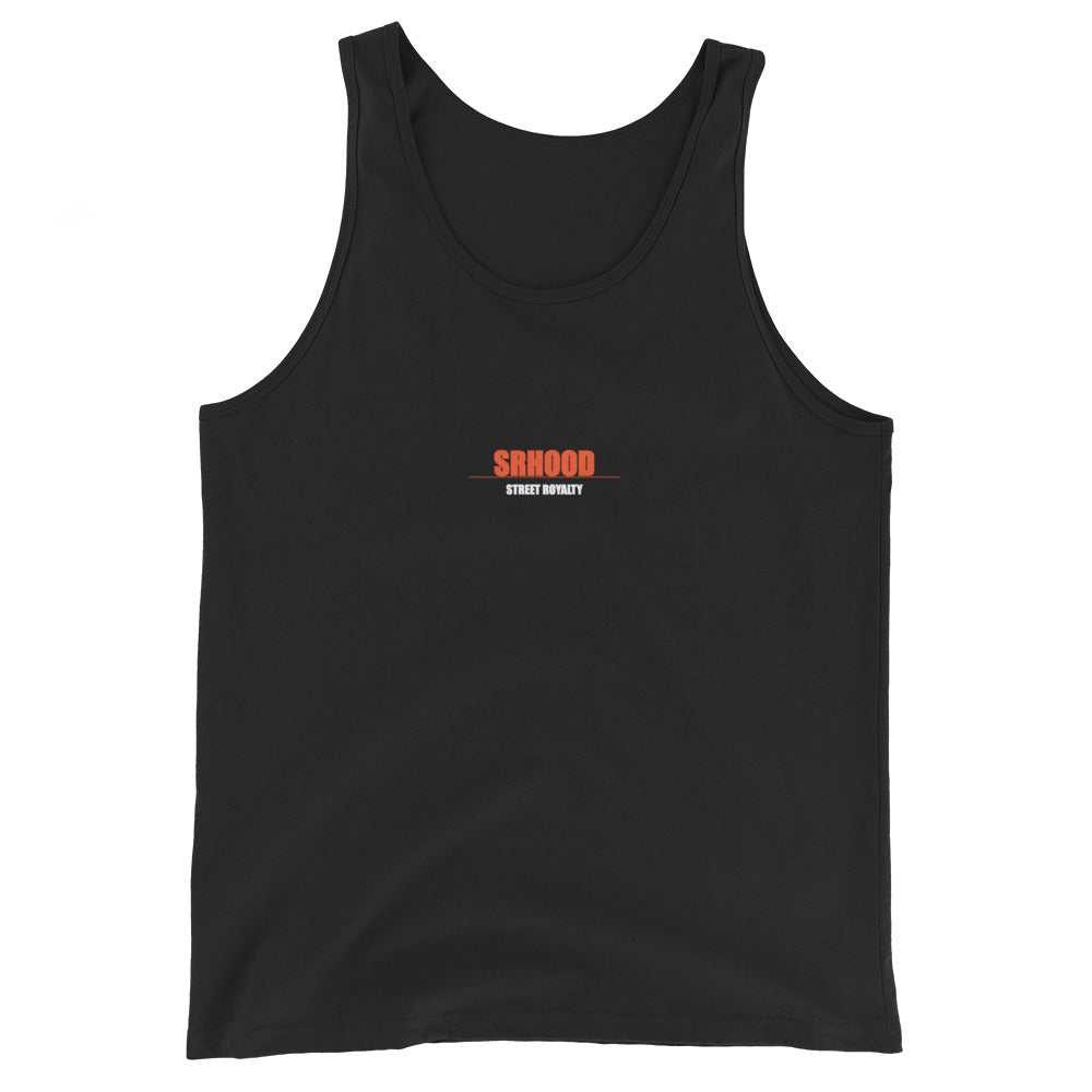 SRHOOD | Camiseta de Tirantes Unisex Negra — Street Royalty