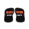 Street Royalty Chanclas Unisex Heritage Stripe Gris Jaspeado vista trasera