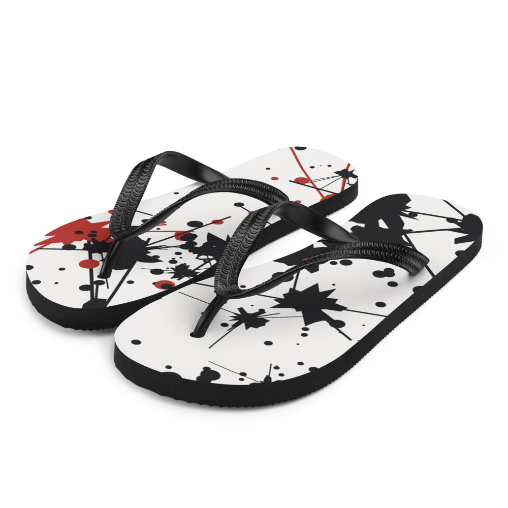 Chanclas Trazo — tres cuartos