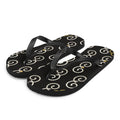 Chanclas Forja con celosía de hierro y oro — vista frontal