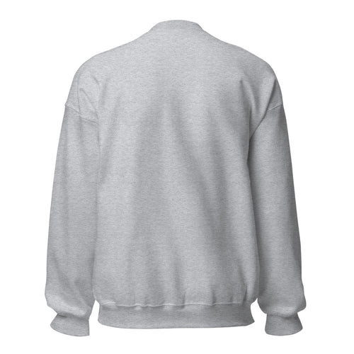 SRHOOD Sudadera Tonal Crown Gris Jaspeado - vista trasera
