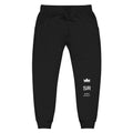 Street Royalty | Sweatpants Fleece Negro — Crown Stack Negro