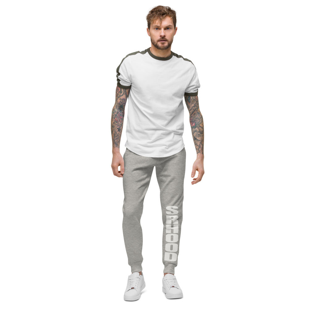 Pantalón Vertical SRHOOD — Gris Carbón — modelo con tatuajes