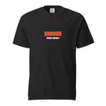 SRHOOD | Camiseta Garment-Dyed Heavyweight Negro — Street Royalty