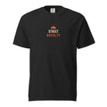 Street Royalty | Camiseta Heavyweight Negro Vintage — Crown Capsule