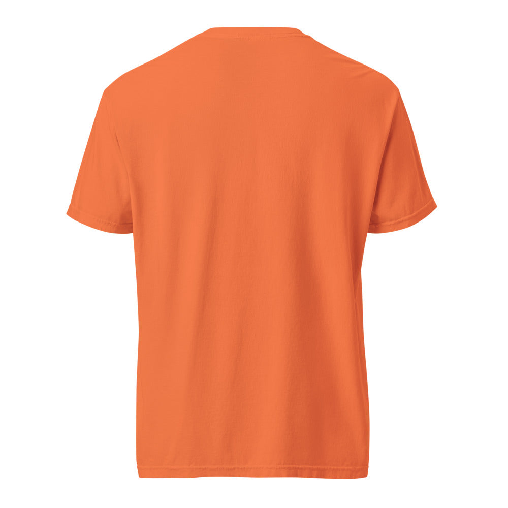 Street Royalty | Camiseta Heavyweight Naranja — Crown Capsule