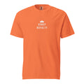Street Royalty | Camiseta Heavyweight Naranja — Crown Capsule
