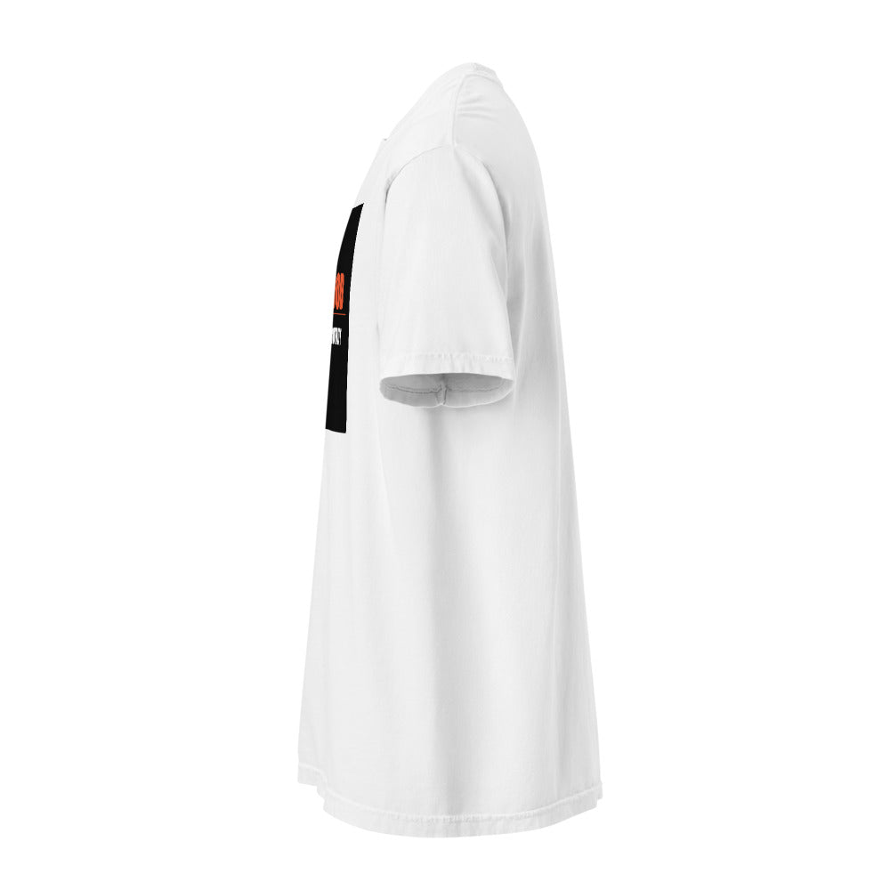 SRHOOD | Camiseta Garment-Dyed Heavyweight Blanco — Street Royalty