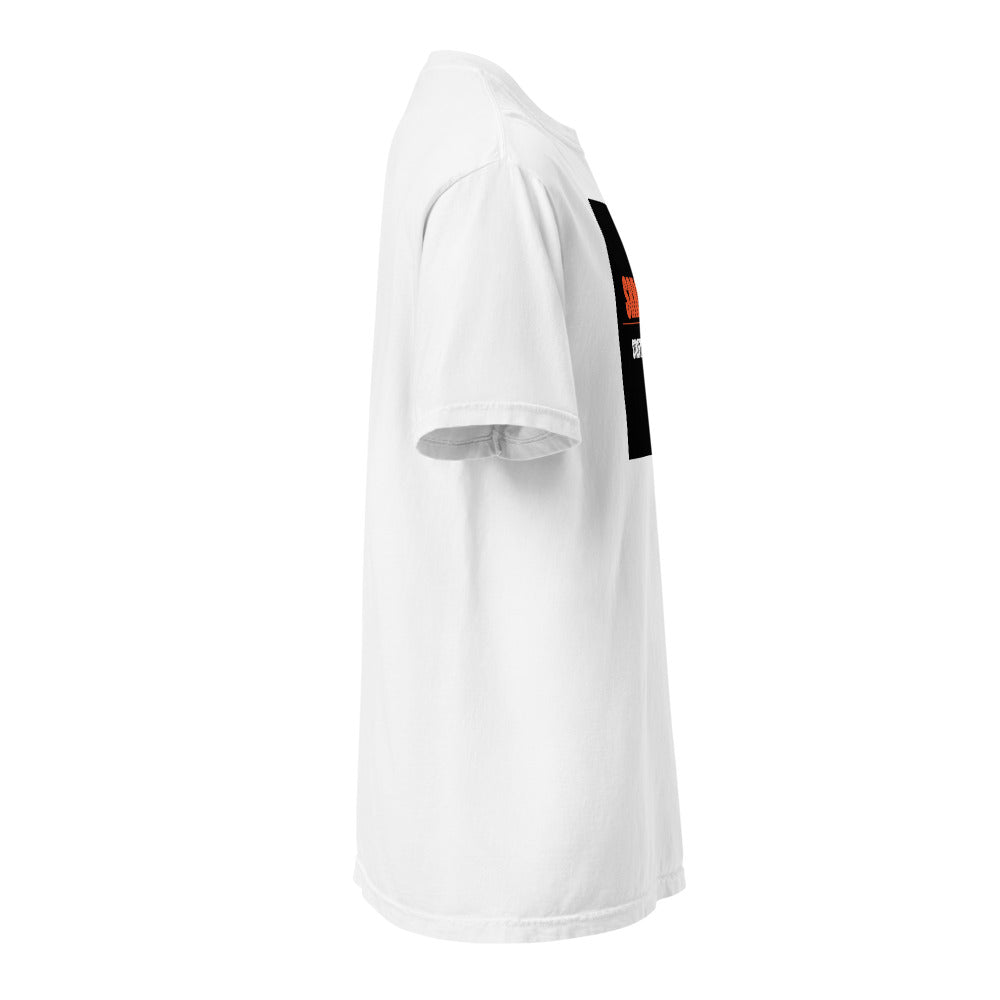 SRHOOD | Camiseta Garment-Dyed Heavyweight Blanco — Street Royalty