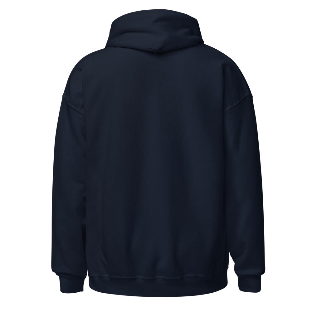 Hoodie Corona SRH navy, vista trasera