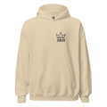 Hoodie Corona SRH arena, vista frontal, diseño pecho izquierdo