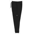 Jogger Street Royalty Corona Lineart color Negro, vista plana pierna