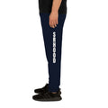 Jogger Street Royalty Vertical SRHOOD navy, detalle estampado lateral pierna