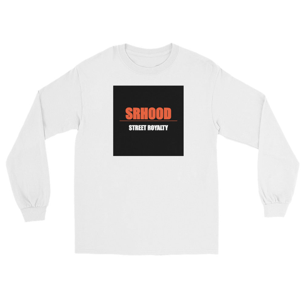 SRHOOD | Camiseta Manga Larga Ultra Cotton Blanco — Street Royalty