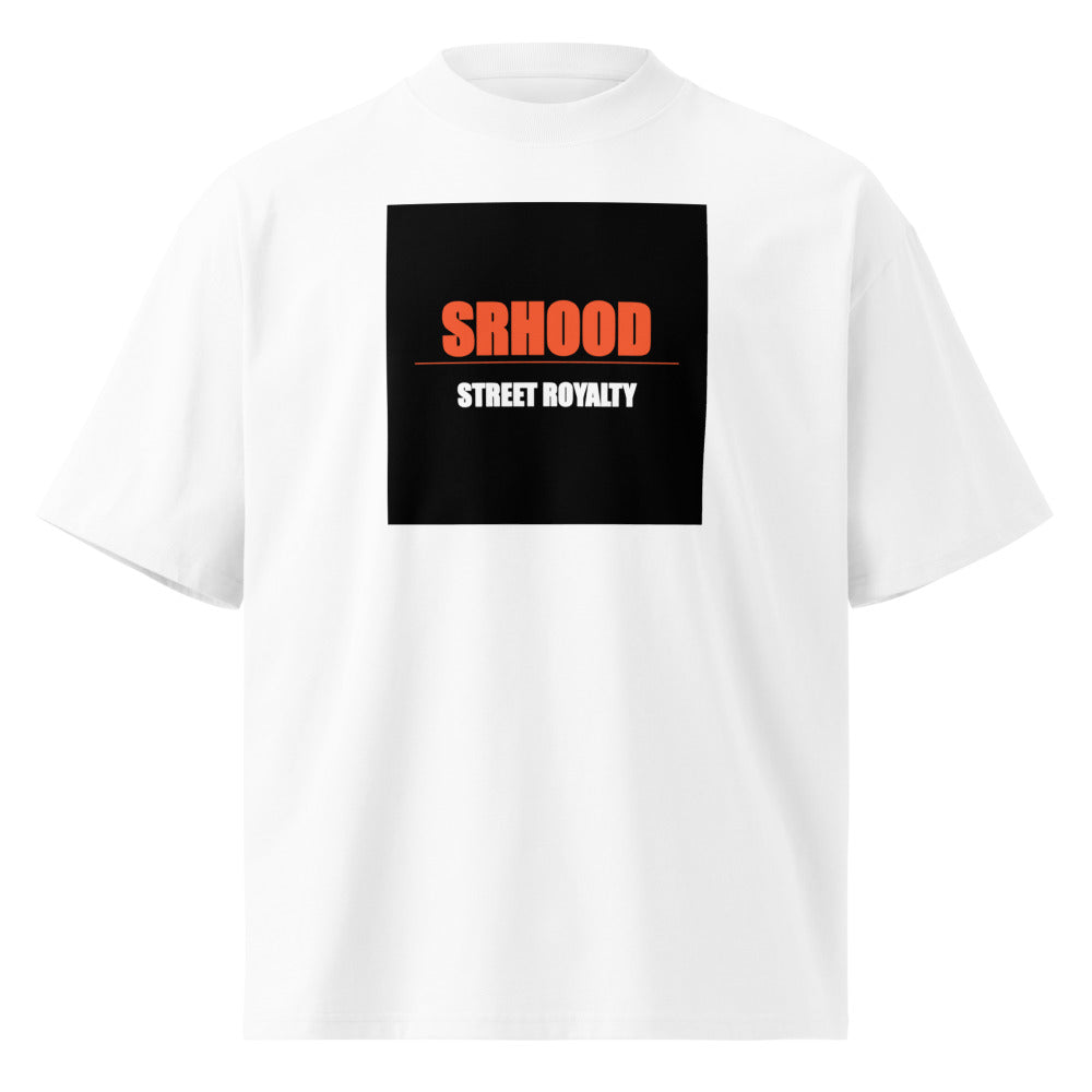 SRHOOD | Camiseta Oversized Blaster Blanco — Street Royalty