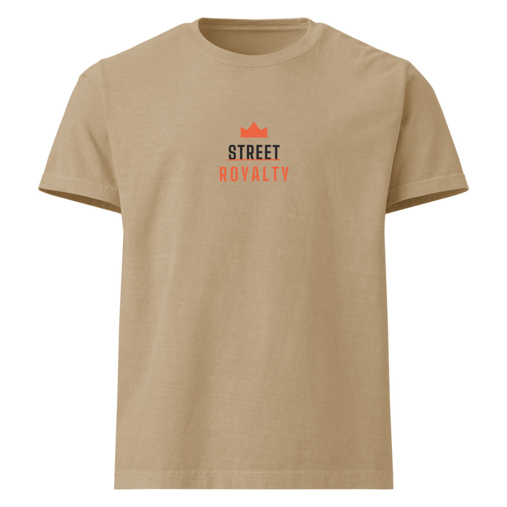Street Royalty | Camiseta Oversized Caqui — Crown Capsule