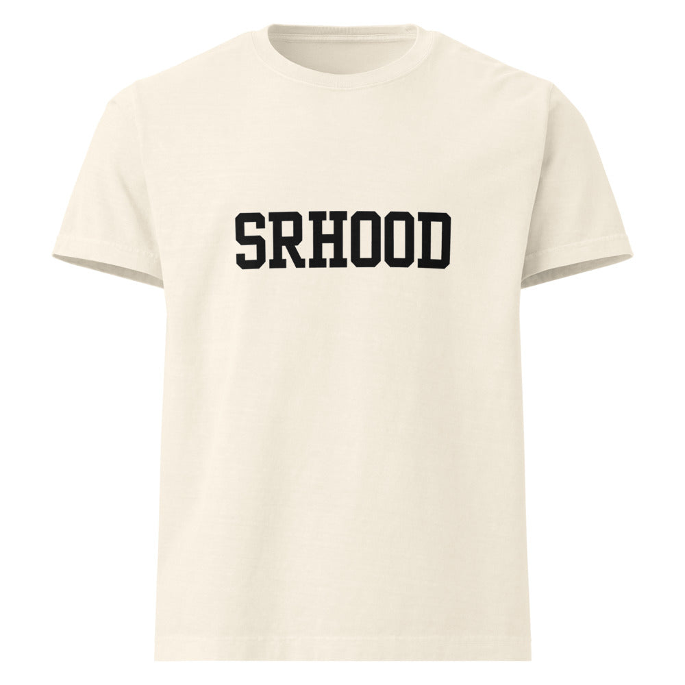 Camiseta Oversized Essential — Blanco Vintage