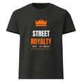 Camiseta oversized washed black SRHOOD Street Royalty vista frontal