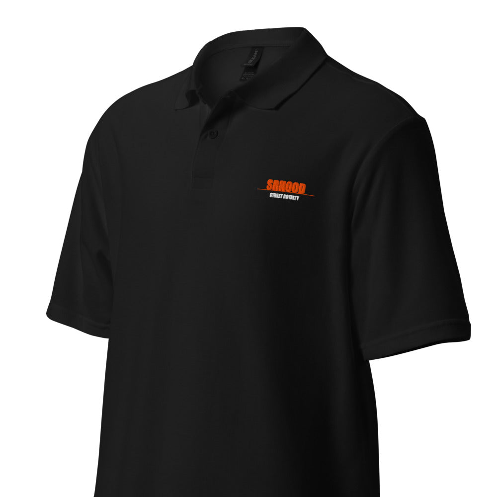 SRHOOD | Polo Negro Unisex — Street Royalty