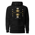Hoodie Premium Rey de Picas negro — frontal