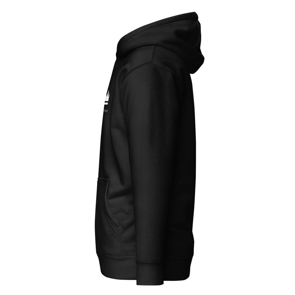 Street Royalty | Hoodie Crown Negro