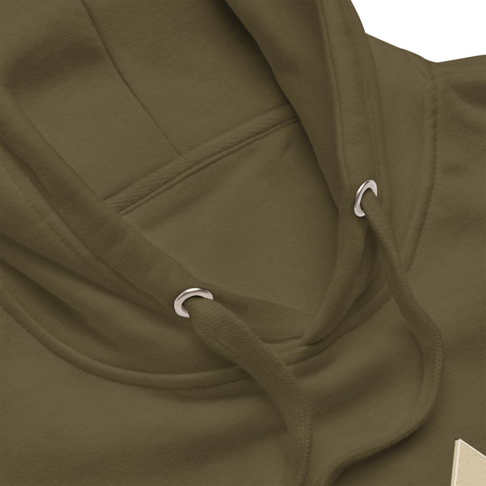 Hoodie Camo Corona — detalle del tejido