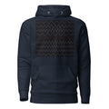 Hoodie Frecuencia navy — frontal