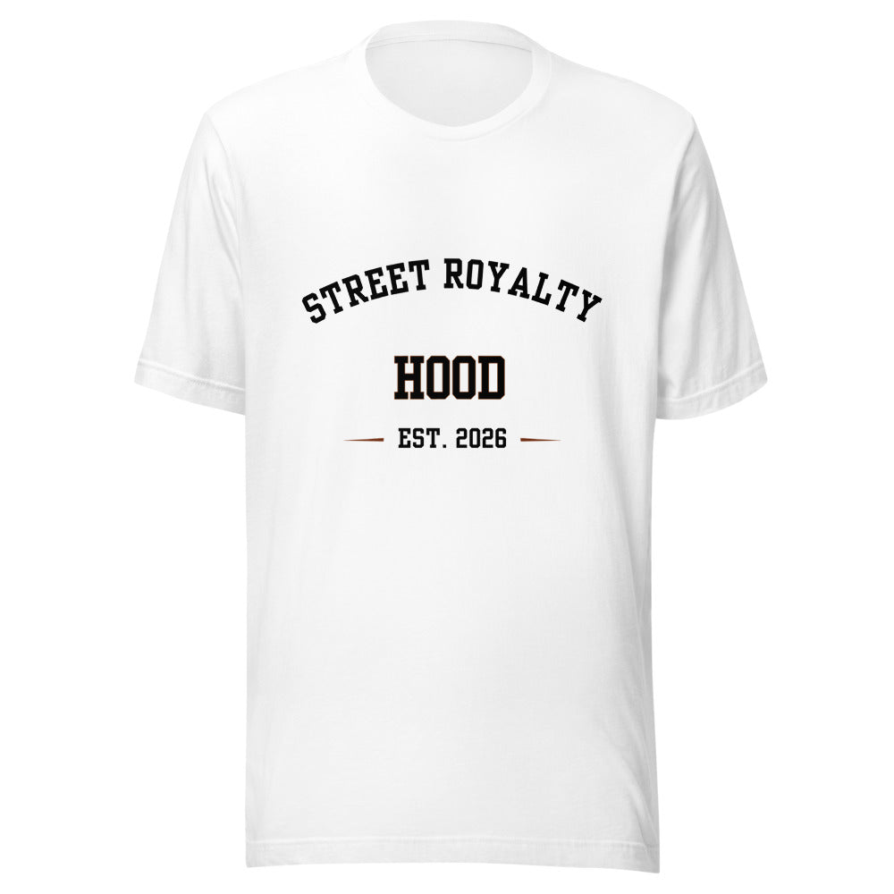 Camiseta Eco Arco College color blanco, vista frontal