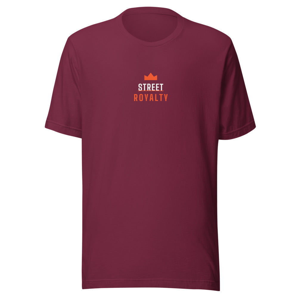 Street Royalty | Camiseta Granate — Crown Capsule