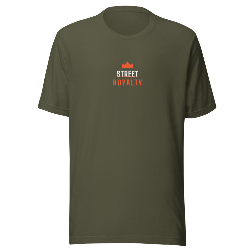 Street Royalty | Camiseta Verde Militar — Crown Capsule