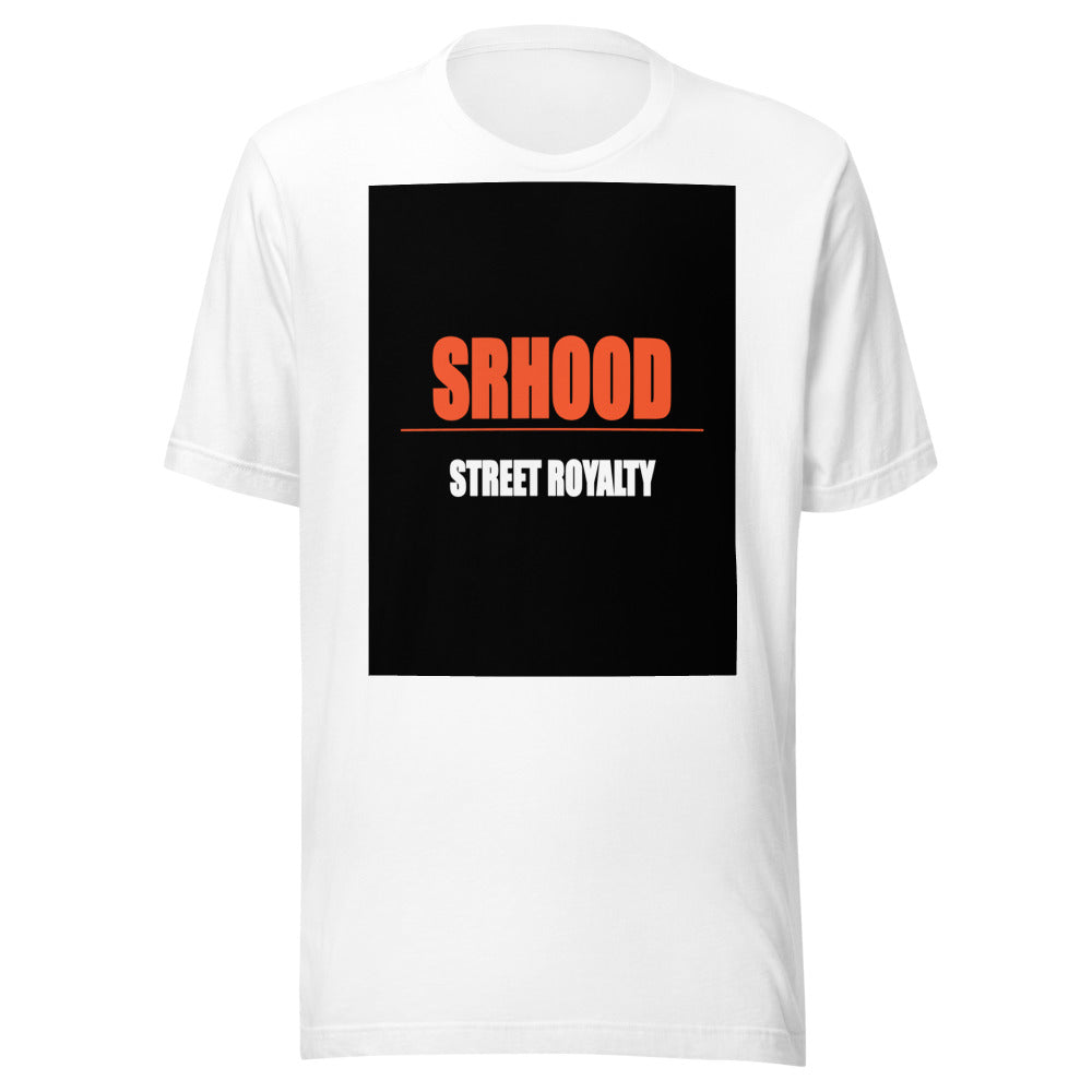 SRHOOD | Camiseta Blanca Logo — Street Royalty
