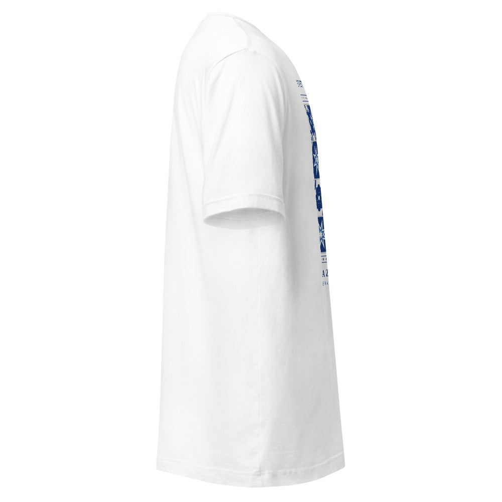 Camiseta Azulejo Real — lateral derecho
