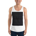 Camiseta de tirantes Frecuencia blanca — frontal