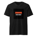 SRHOOD | Camiseta Cuello V Negra — Street Royalty