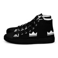 Street Royalty | Zapatillas Altas Mujer — Crown Monogram Negras