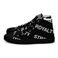 Street Royalty | Zapatillas Altas Mujer — Diagonal Negras
