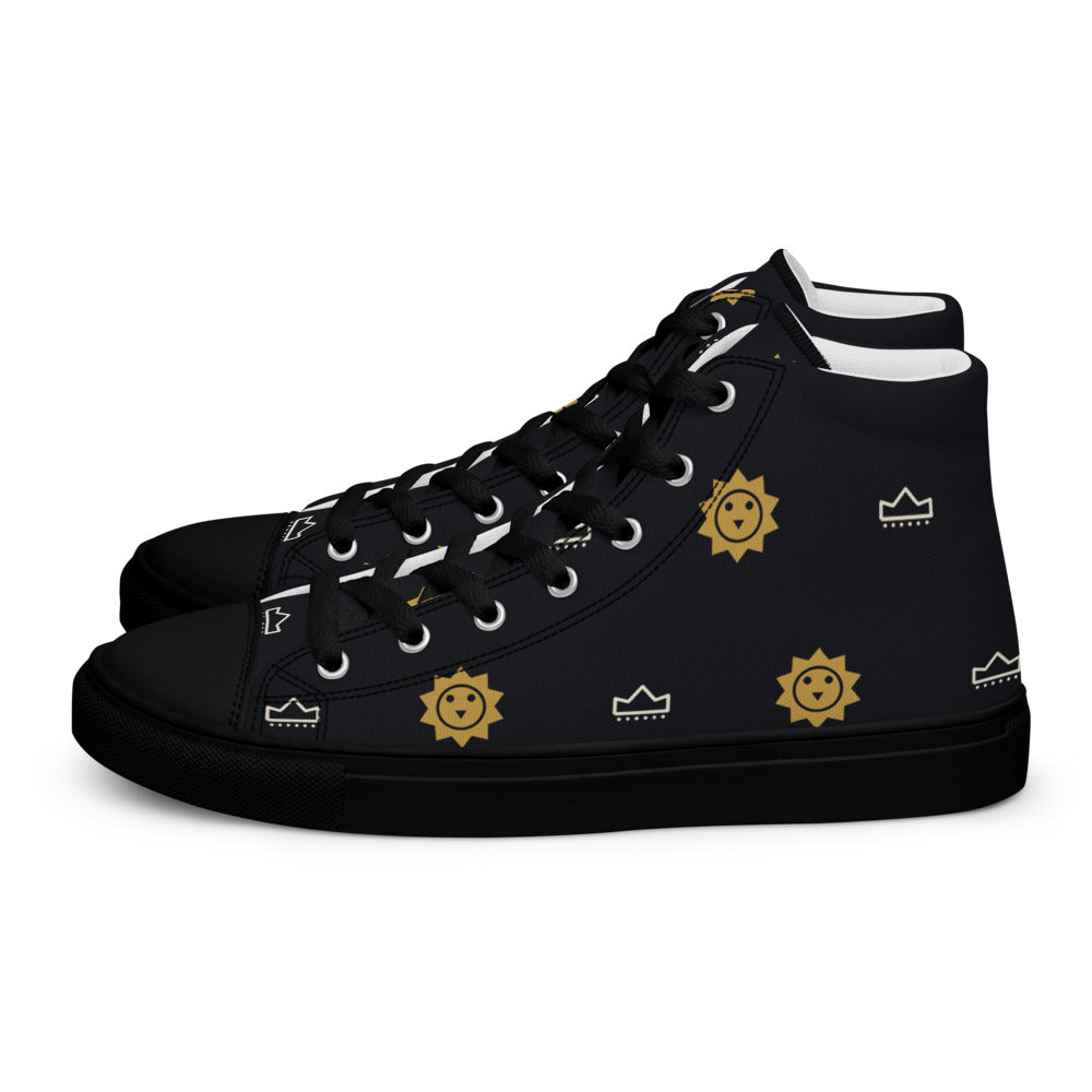 Zapatillas altas Rex mujer — lateral izquierdo