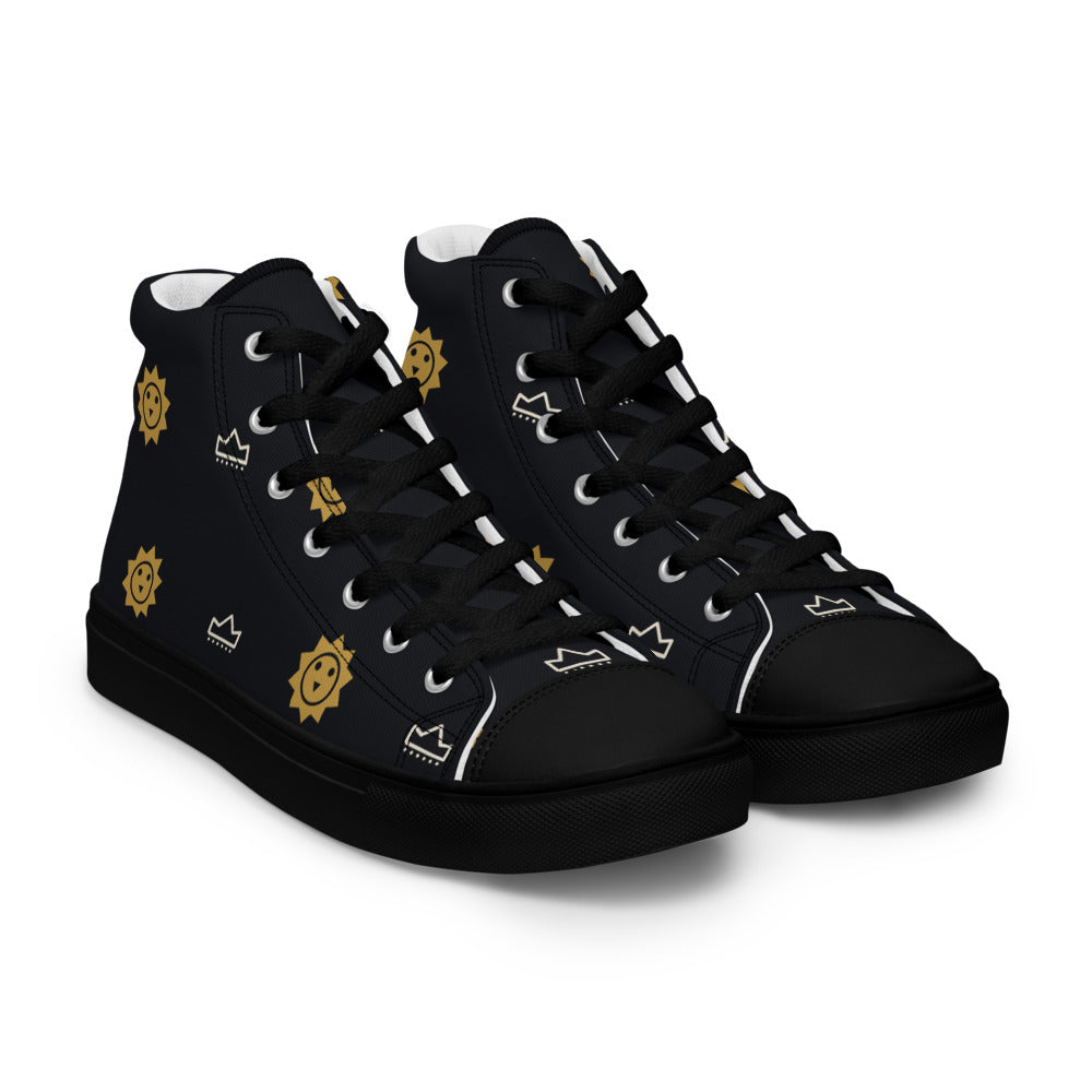 Zapatillas altas Rex mujer — vista frontal derecha