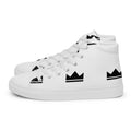 Street Royalty | Zapatillas Altas Mujer — Crown Monogram Blancas