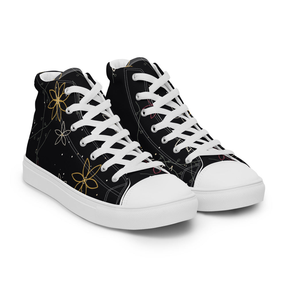 Zapatillas Altas Jardín Nocturno mujer — vista frontal derecha